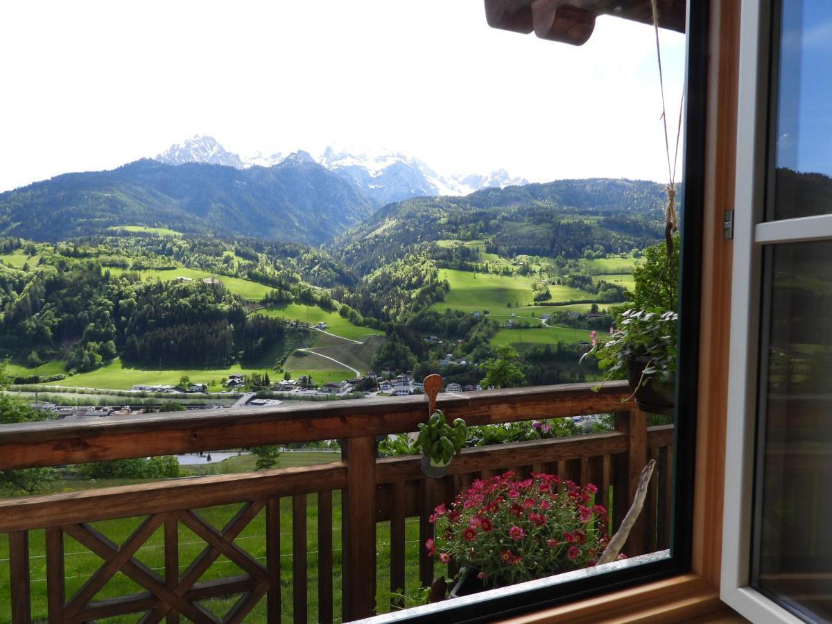 Apartament Bio-Bauernhof Einberghof Pfarrwerfen Zewnętrze zdjęcie