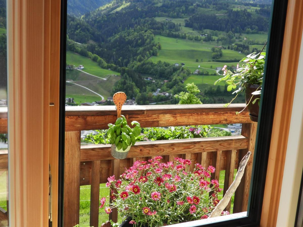Apartament Bio-Bauernhof Einberghof Pfarrwerfen Zewnętrze zdjęcie
